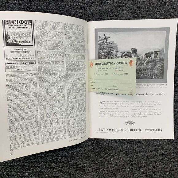 Vintage The American Rifleman Magazine May 1943 WWII Hunting Firearms WW2 - Picture 4 of 9